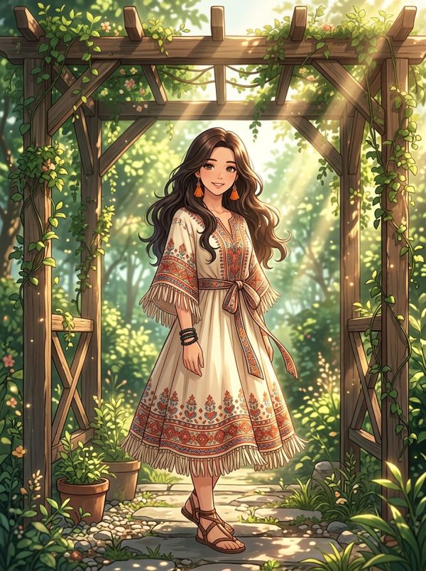 Anime Style style example