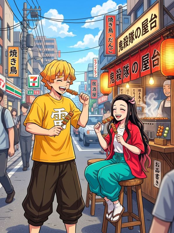 Anime Style style example