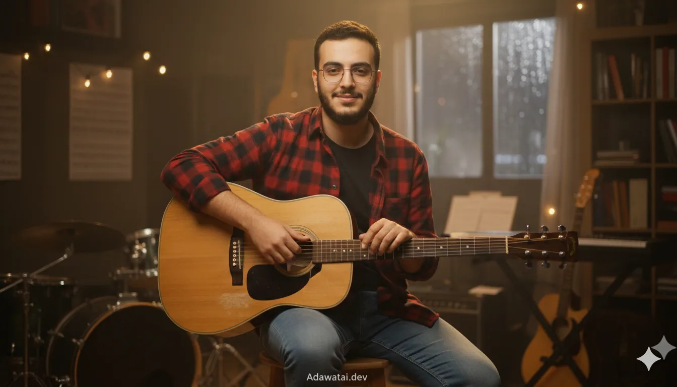 Man Acoustic Guitar Music