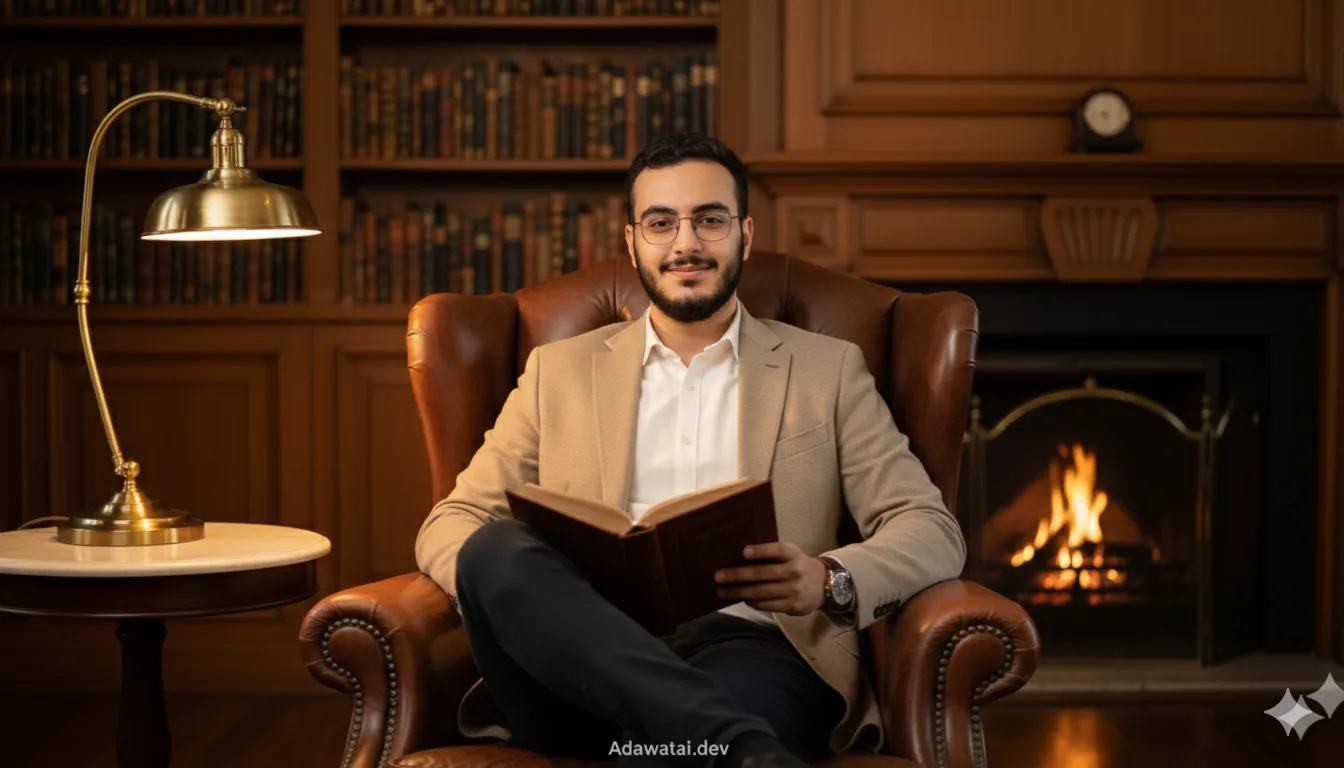 Man Library Armchair